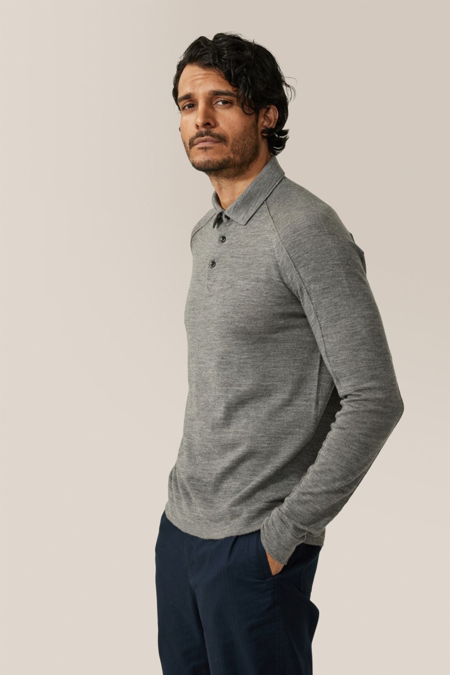 Men Good Man Brand Knitwear | Mvp Polo Sweater