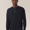 Men Good Man Brand Tees | Relaxed Henley