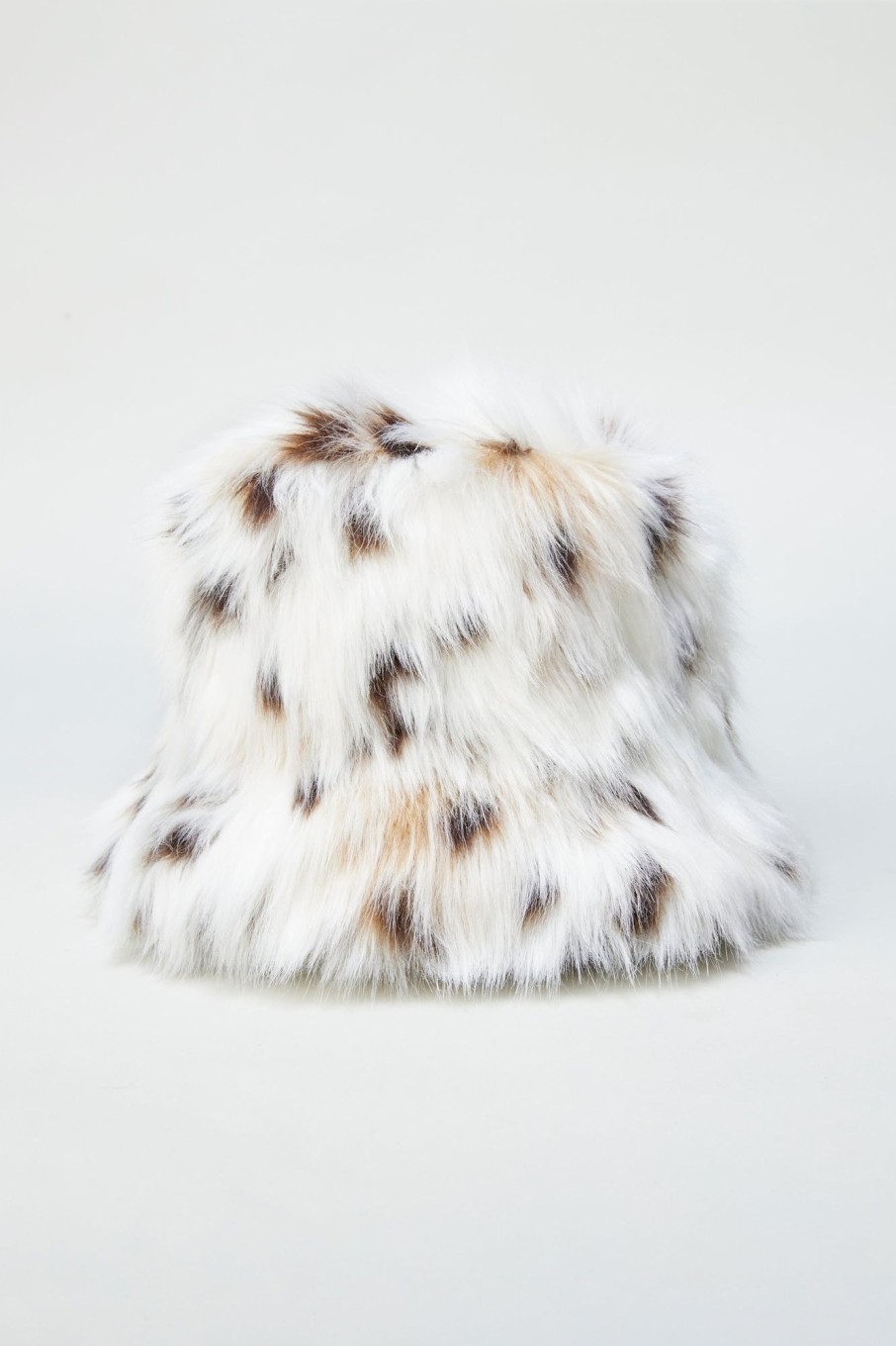 Women LITA | Bucket Hat In Printed Faux Fur