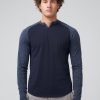 Men Good Man Brand Tees | Varsity Long Sleeve Tee