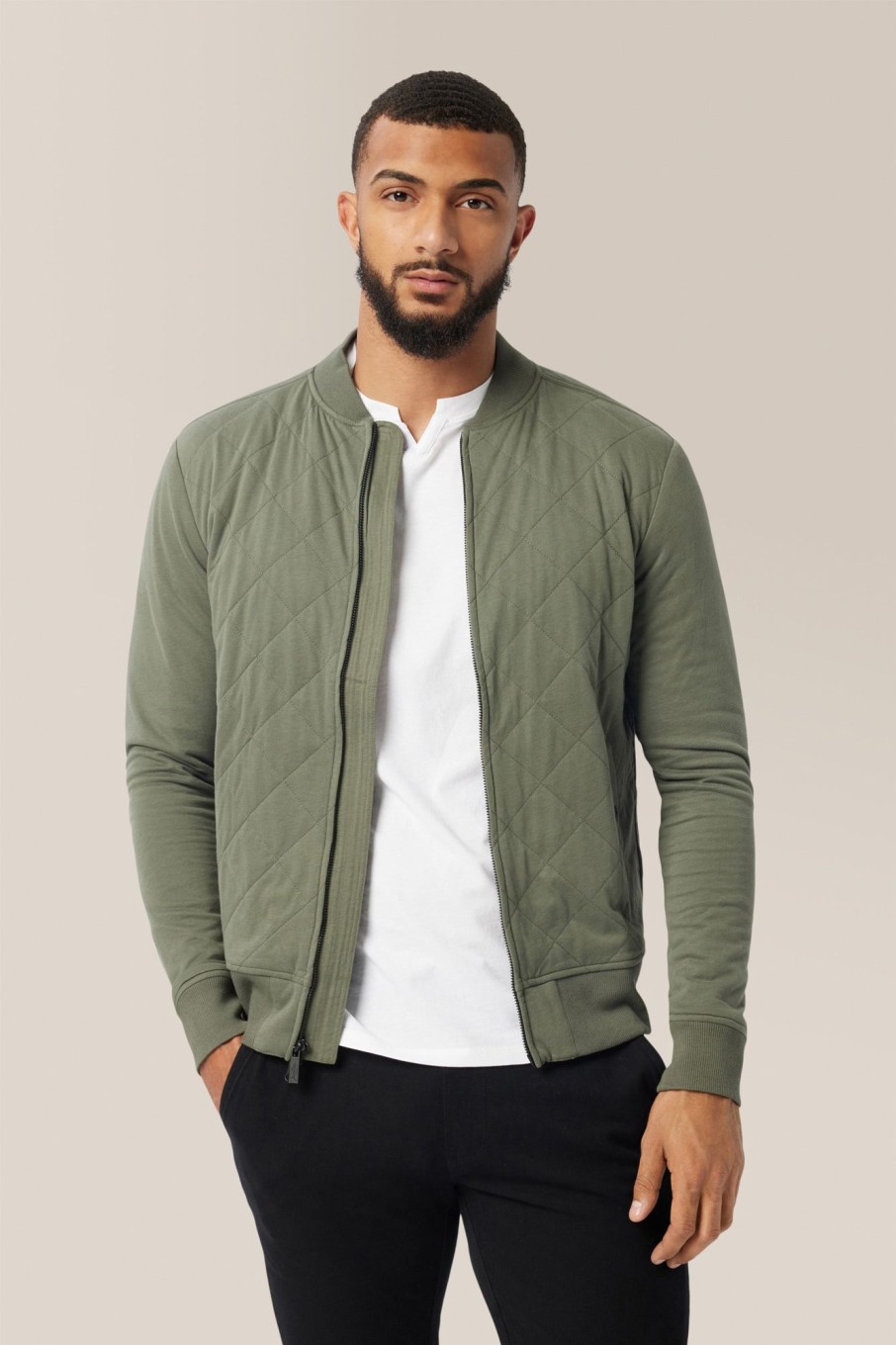 Men Good Man Brand Jackets | Mayfair Bomber Jacket