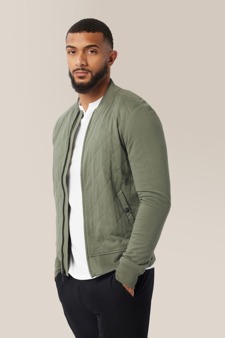 Men Good Man Brand Jackets | Mayfair Bomber Jacket