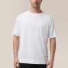 Men Good Man Brand Tees | Short Sleeve Henley