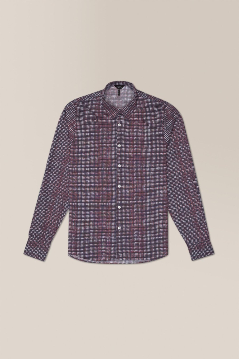 Men Good Man Brand Plaids & Prints | Big On-Point Shirt: Stretch