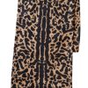 Women LITA | King Cheetah Travel Scarf In Recycled Cashmere