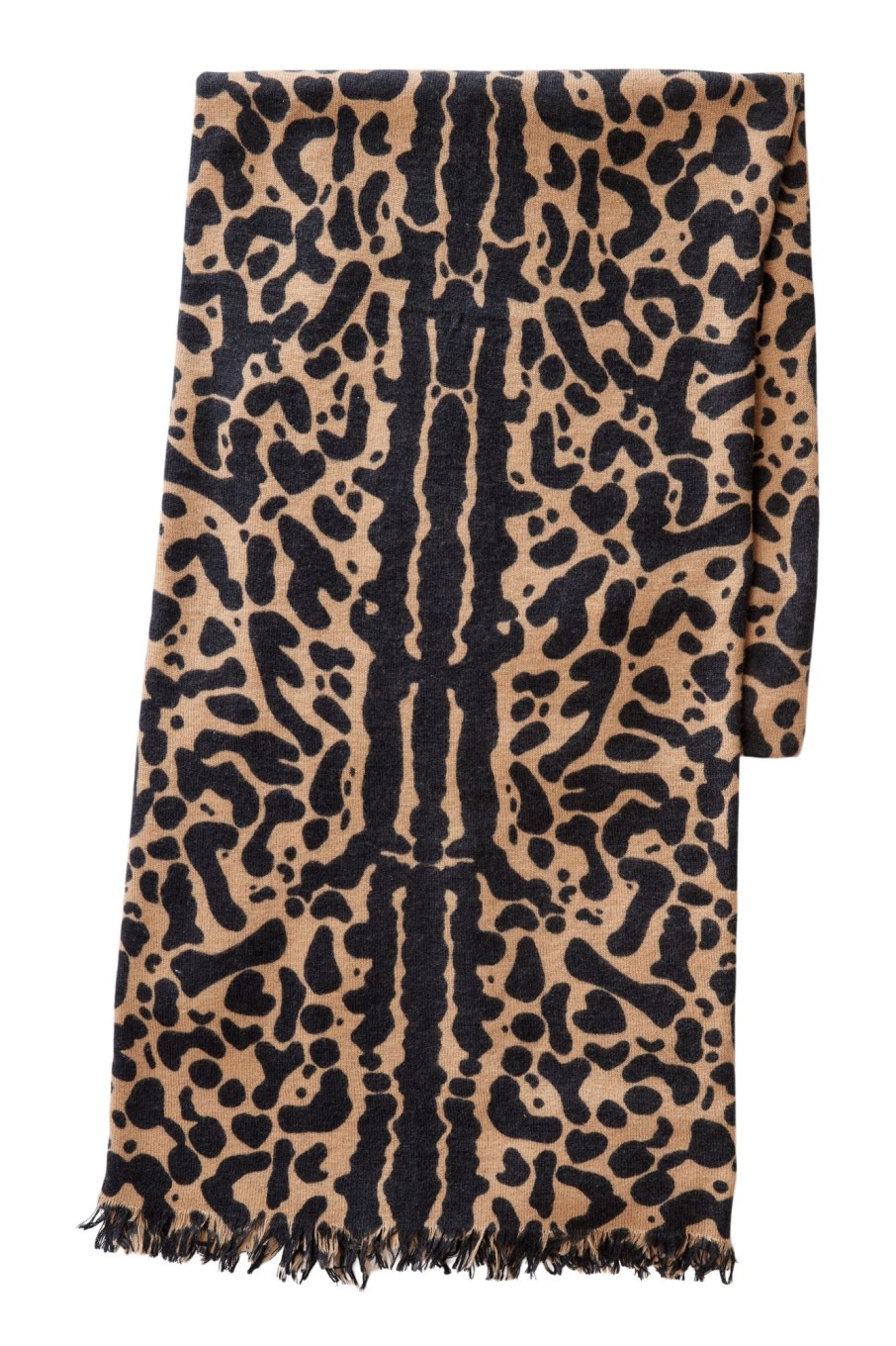 Women LITA | King Cheetah Travel Scarf In Recycled Cashmere