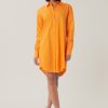 Women LITA Dresses | Oversized Shirt Dress In Cotton