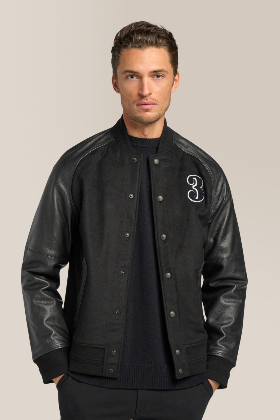 Men Good Man Brand Jackets | Varsity Jacket