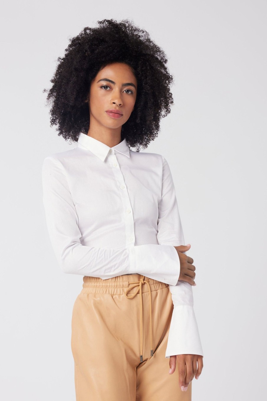 Women LITA Tops | Connection Woven Shirt In Cotton