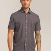 Men Good Man Brand Button Down Shirts | Big On-Point Shirt: Stretch