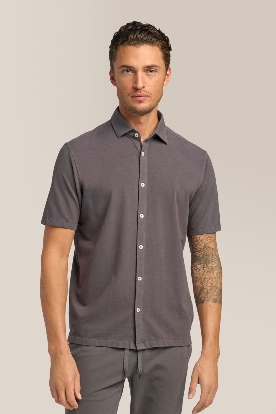 Men Good Man Brand Button Down Shirts | Big On-Point Shirt: Stretch