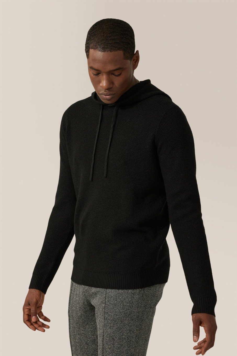 Men Good Man Brand Hoodies And Pullovers | Aspire Waffle-Stitch Hoodie