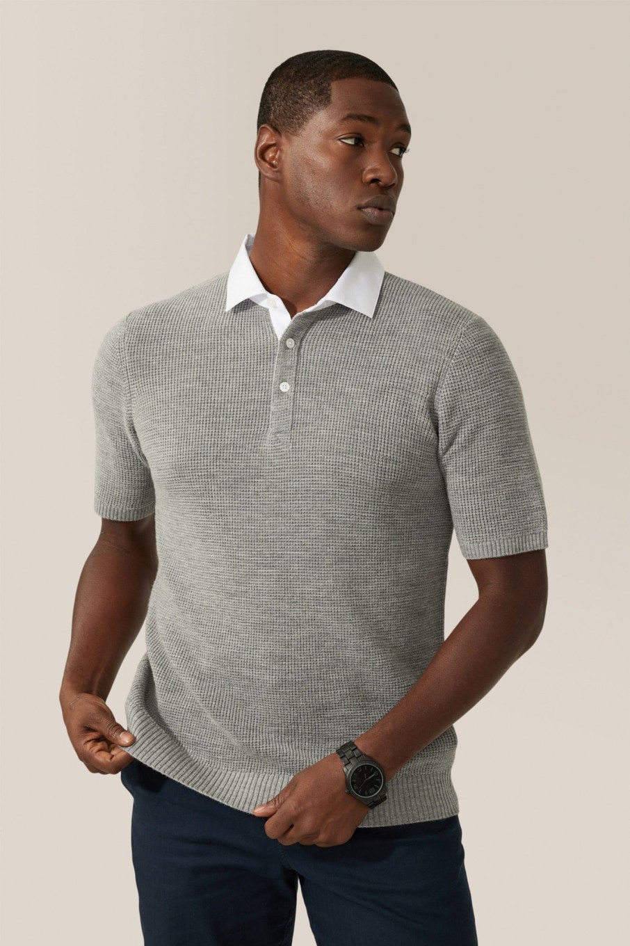 Men Good Man Brand Polos | Collar Polo Sweater