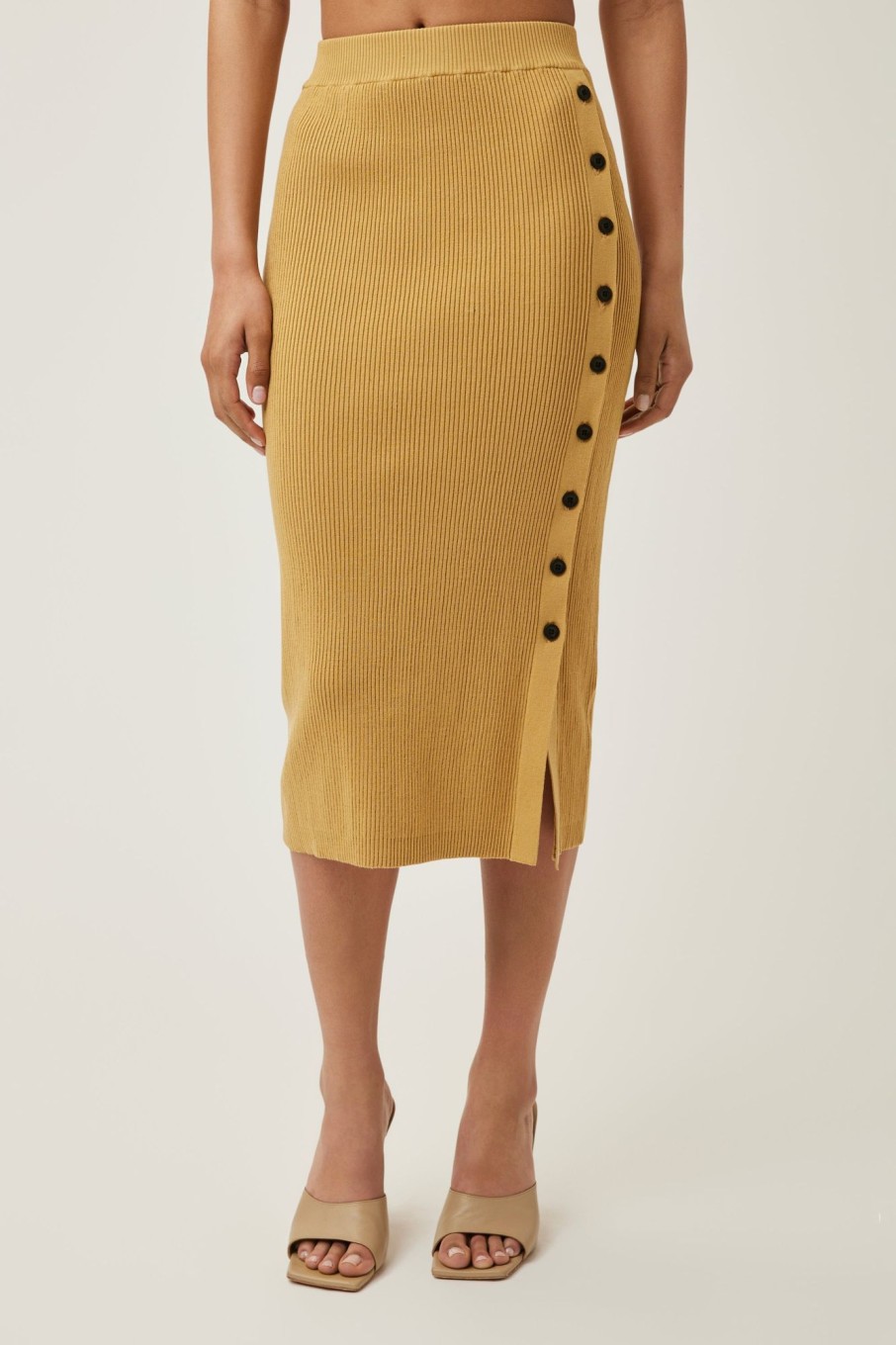 Women LITA Skirts | True Rib Skirt In Cotton