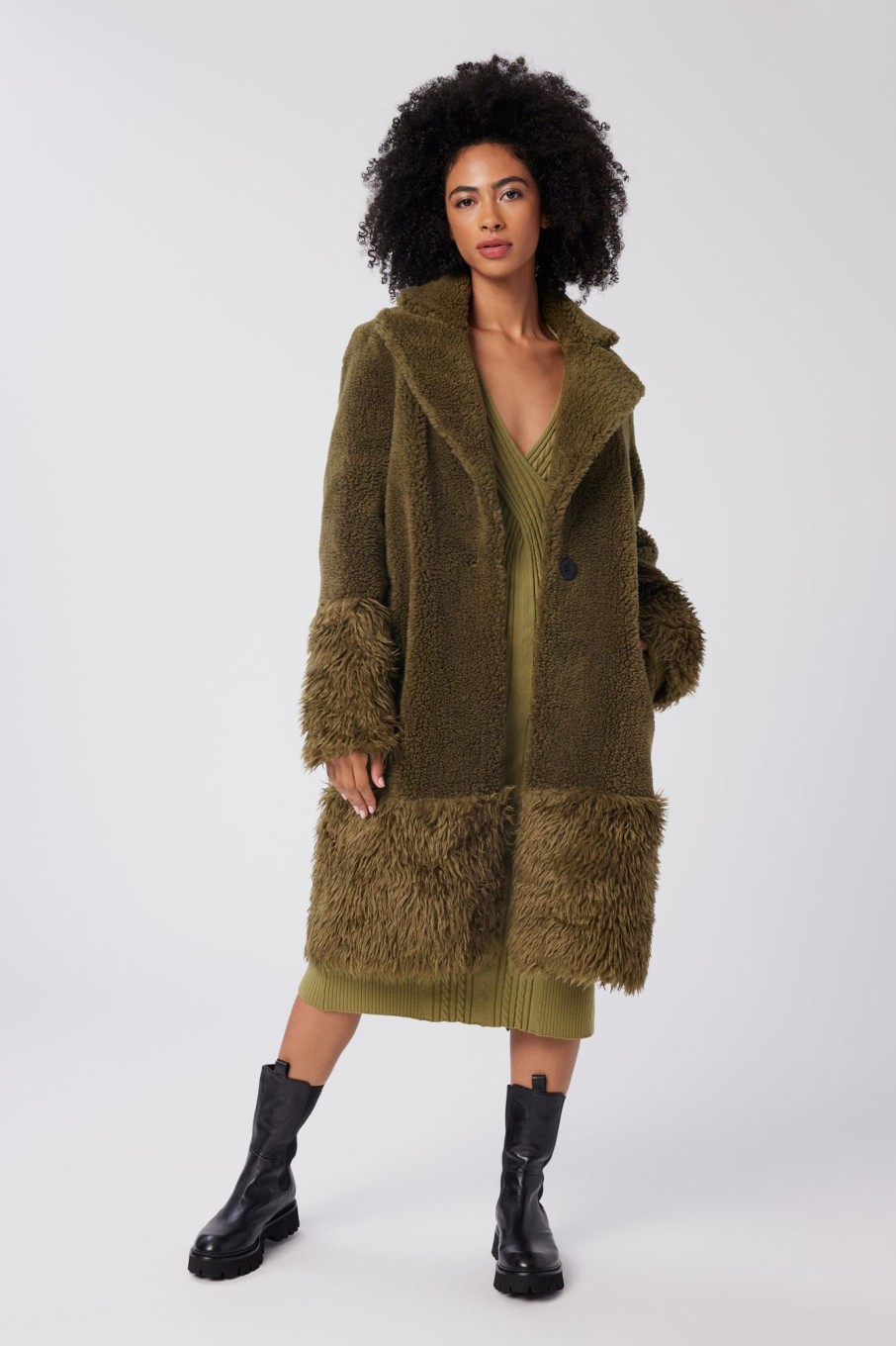 Women LITA Coats & Jackets | The Teddy Coat In Faux Fur