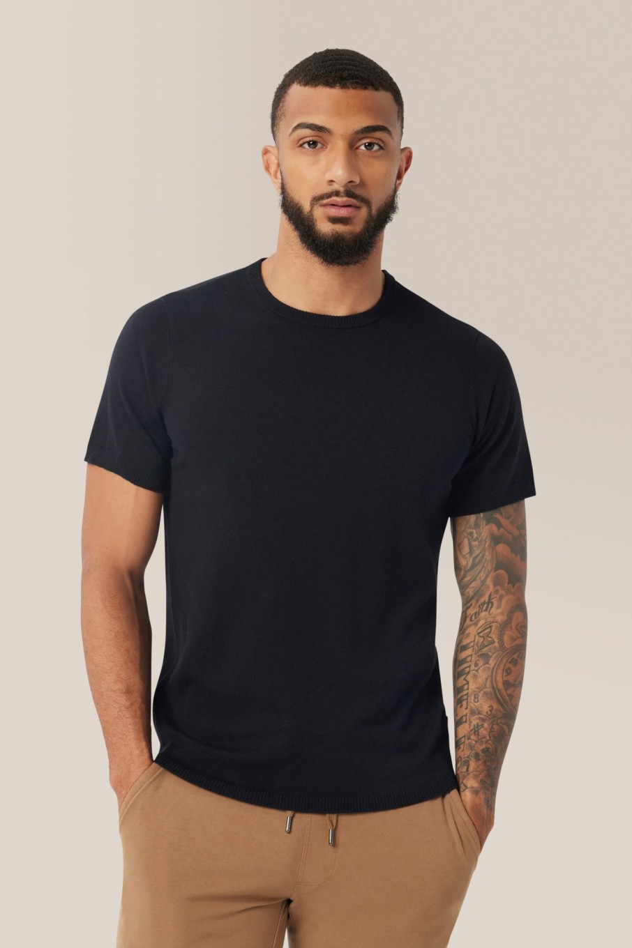 Men Good Man Brand Tees | Knit Tee