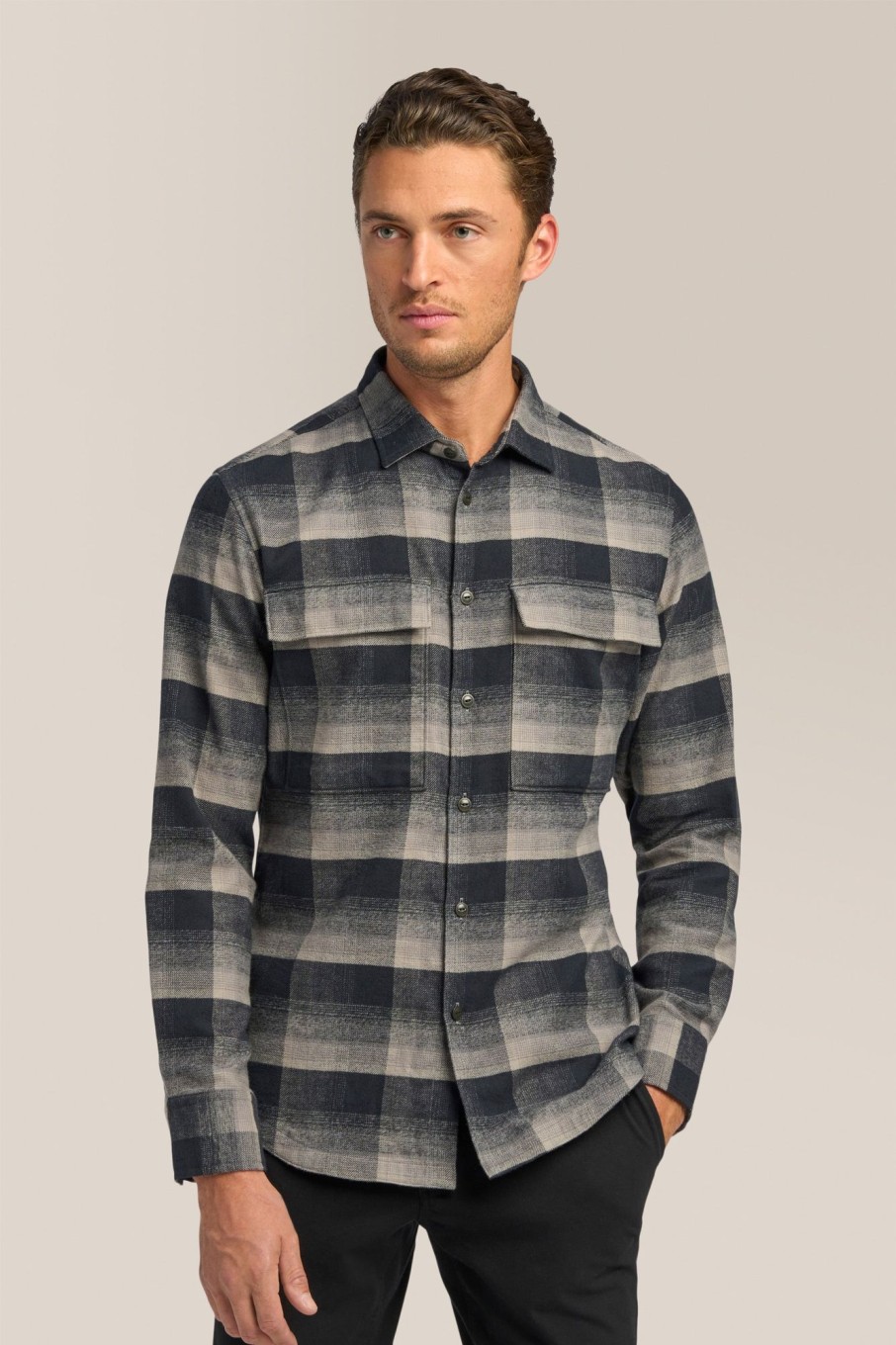 Men Good Man Brand Plaids & Prints | Stadium Shirt Jacket