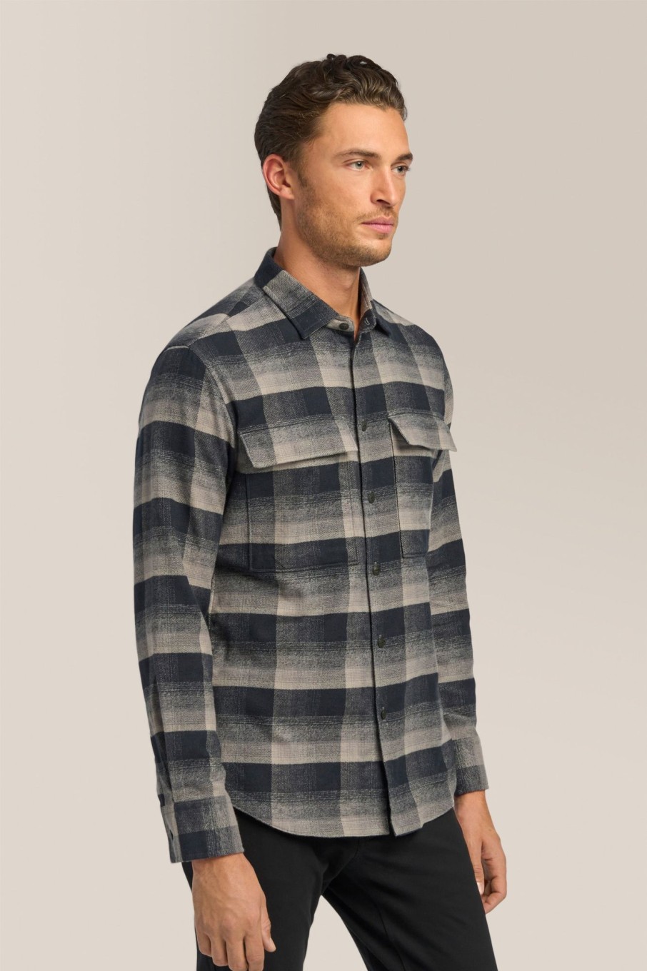 Men Good Man Brand Plaids & Prints | Stadium Shirt Jacket