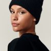 Women LITA | Cheetah Cashmere Beanie In So Soft Cashmere