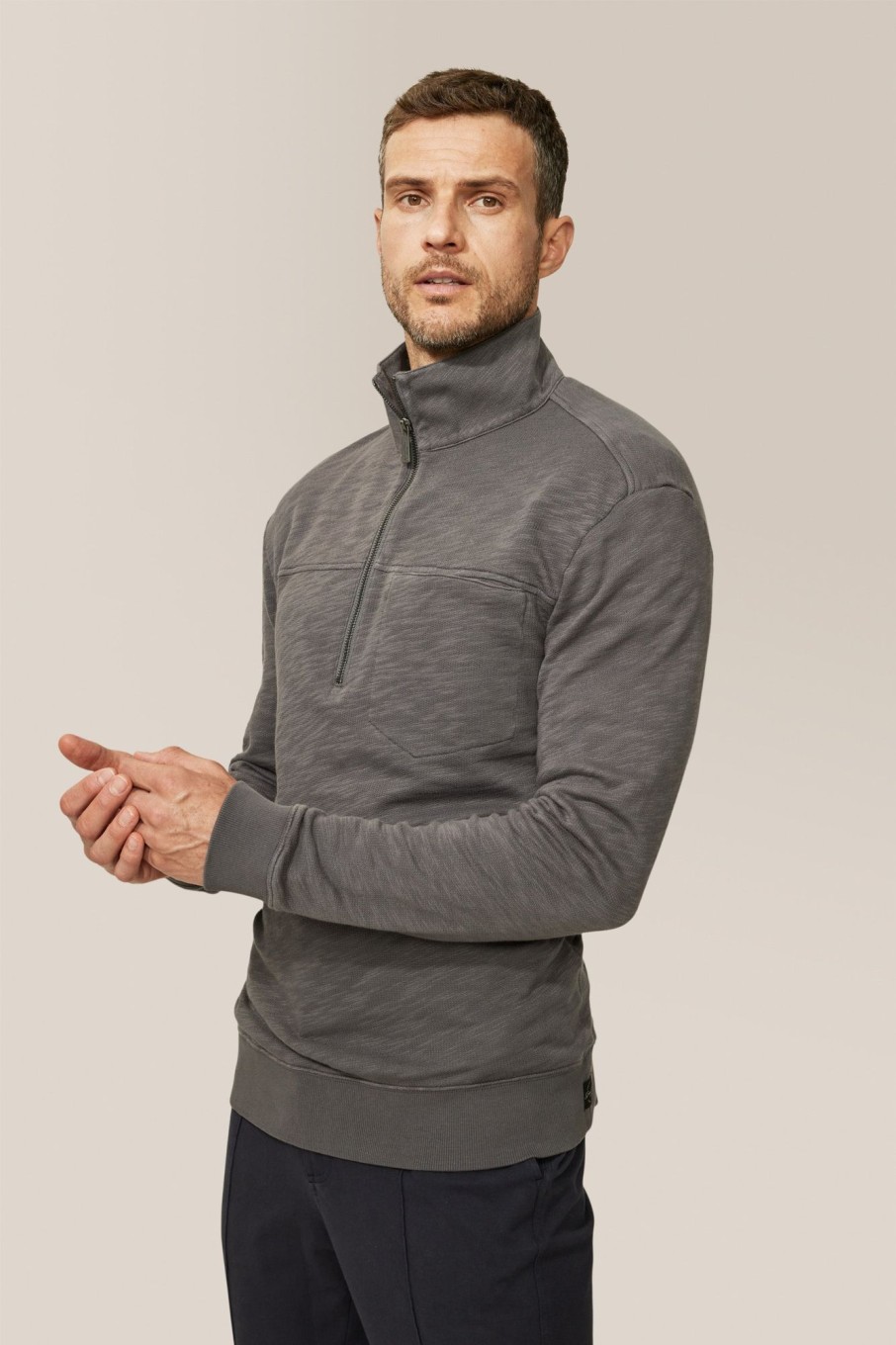 Men Good Man Brand Hoodies And Pullovers | All In Zip Pullover