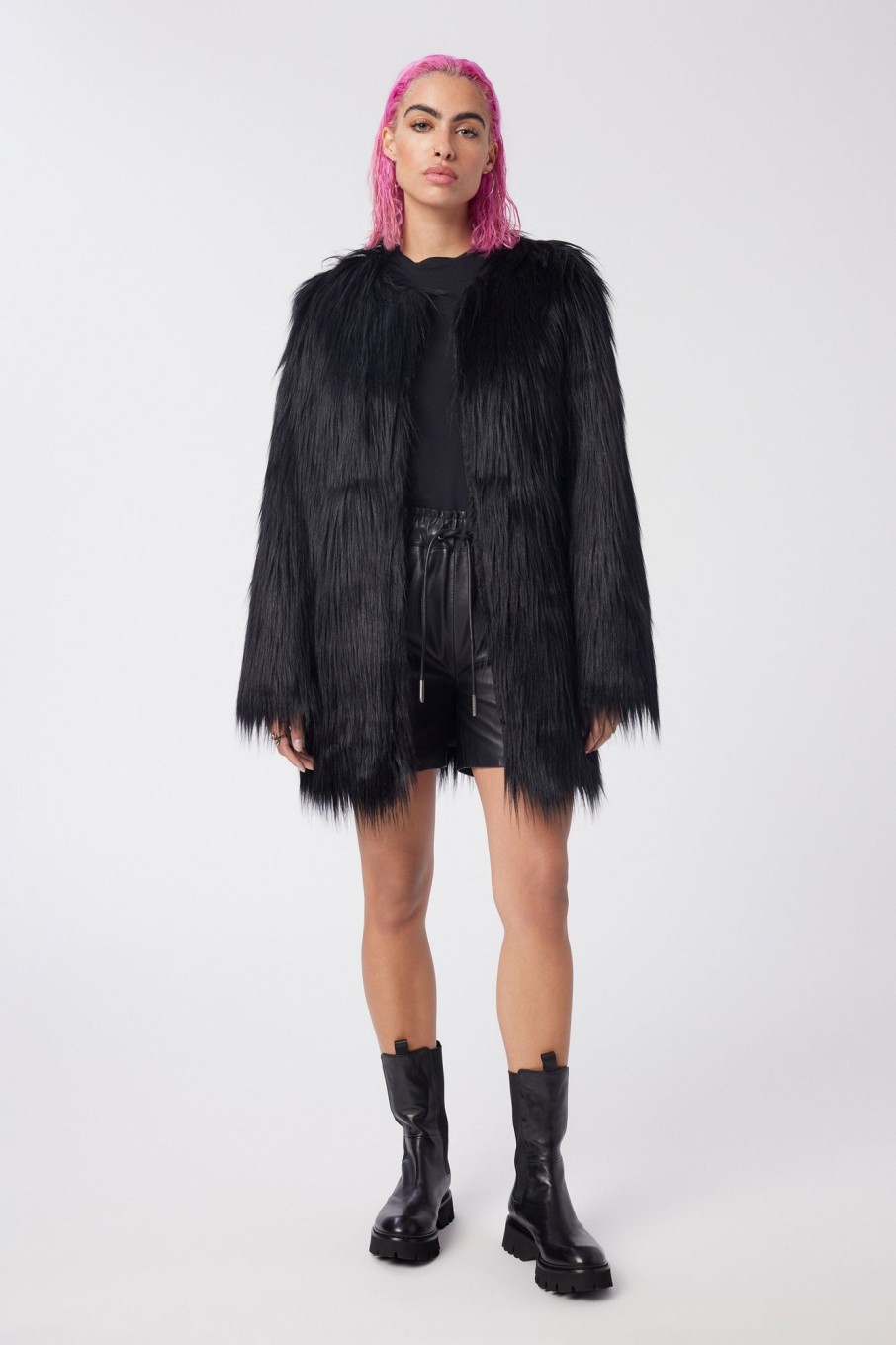 Women LITA Coats & Jackets | The Shag Faux Fur Coat