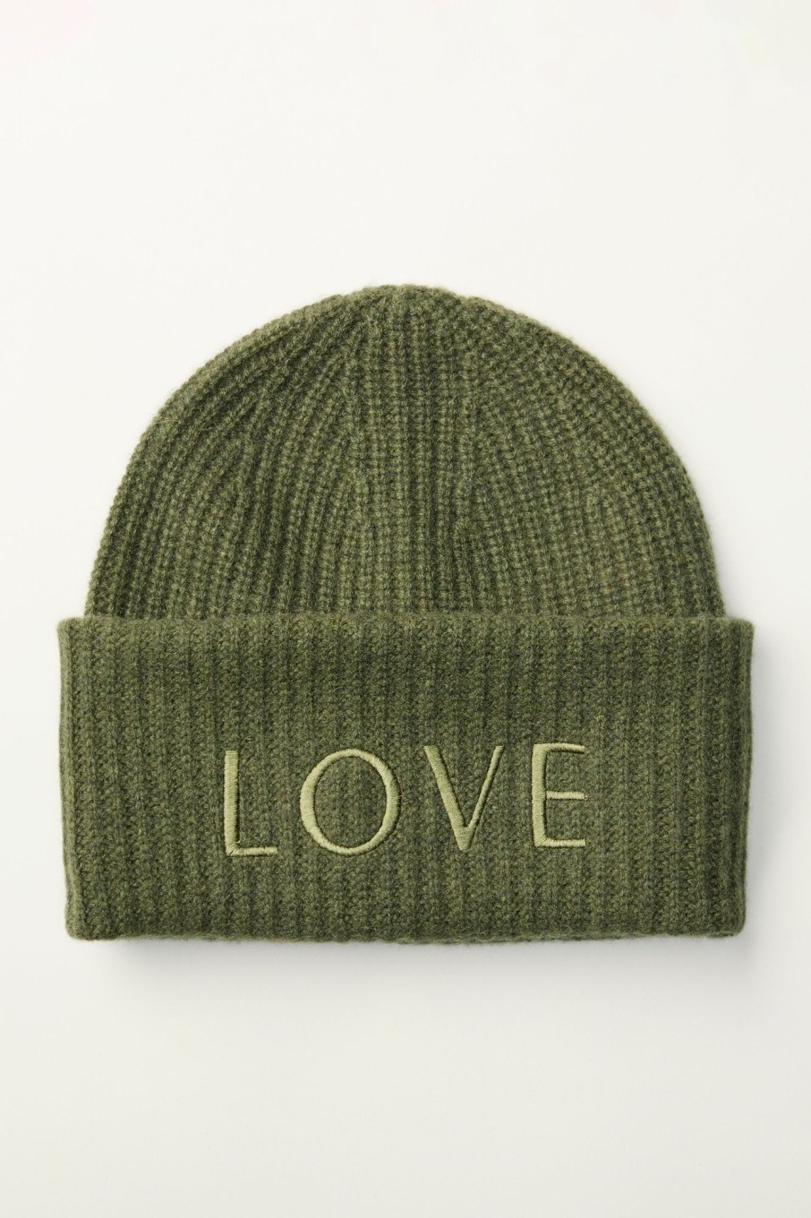 Women LITA | Ribbed Love Beanie In Cashmere