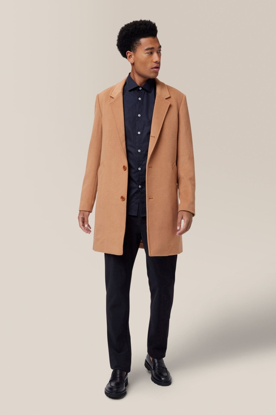 Men Good Man Brand Jackets | Wool Overcoat