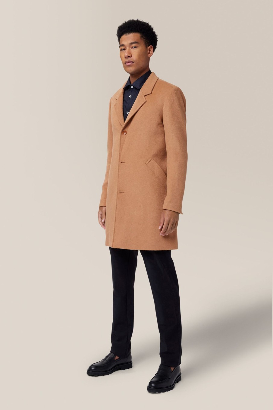 Men Good Man Brand Jackets | Wool Overcoat