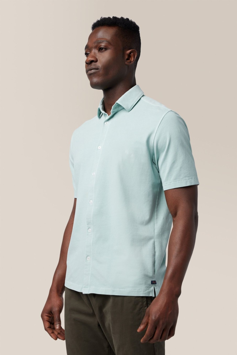 Men Good Man Brand Button Down Shirts | Big On-Point Shirt: Stretch