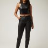 Women LITA Pants And Shorts | Leather Boyfriend Pant