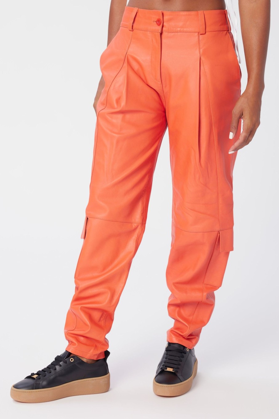 Women LITA Pants And Shorts | Balloon Pants In Leather