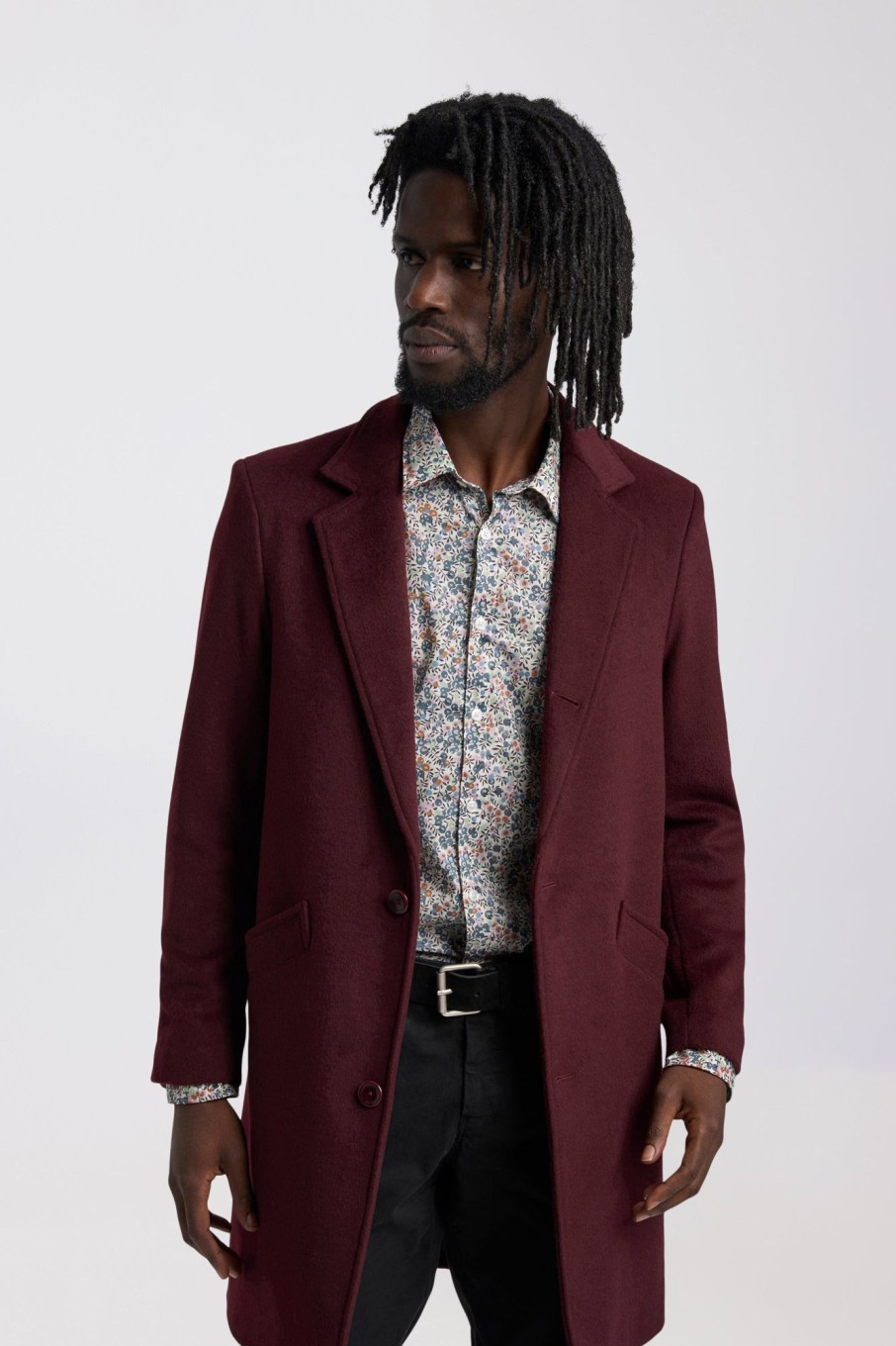 Men Good Man Brand Jackets | City Wool Coat